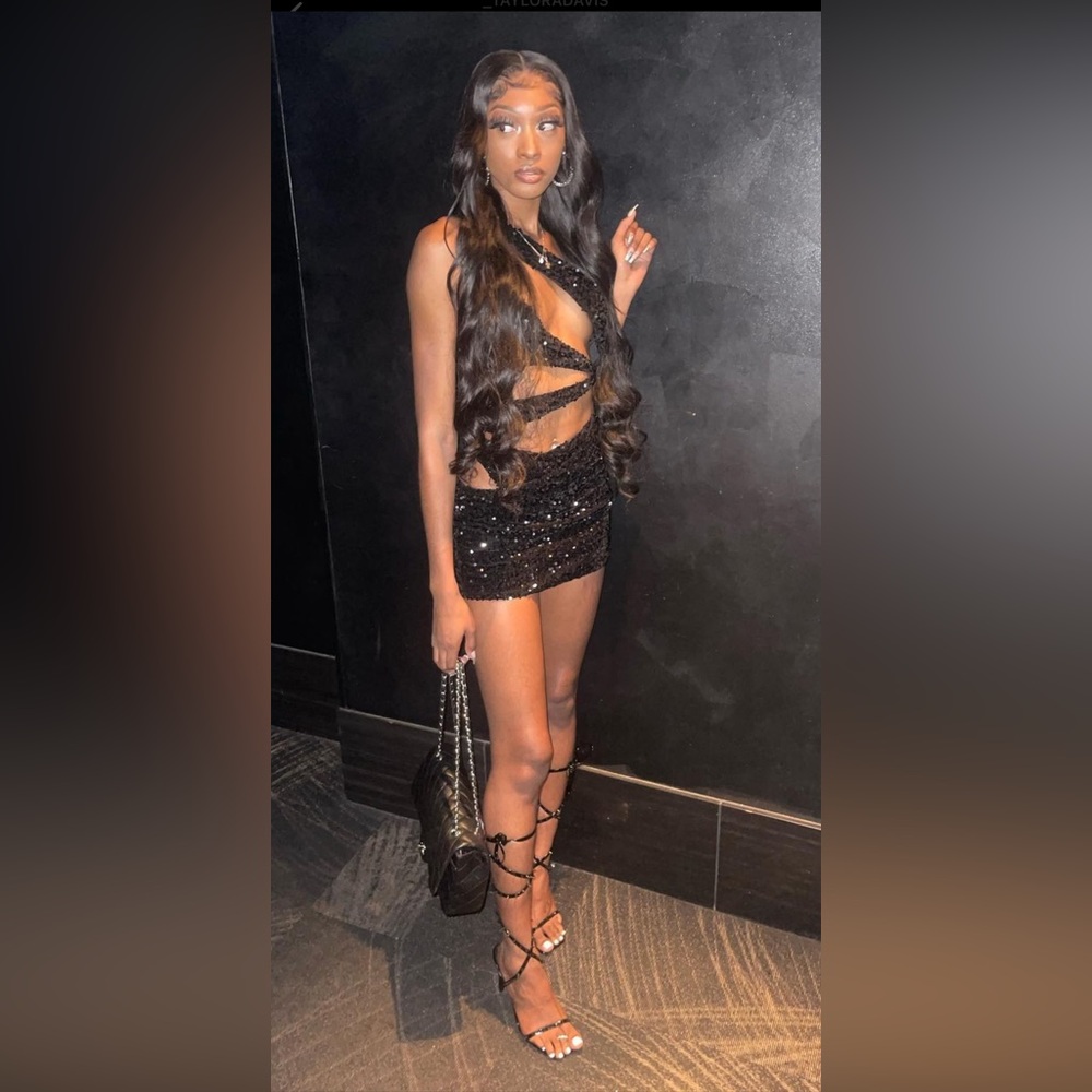 Alglist Sequin party dress